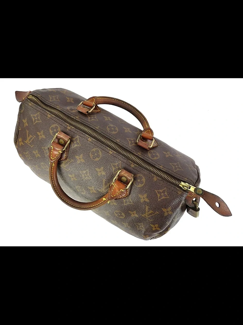 Louis Vuitton Brown Monogram Canvas Speedy Handbag